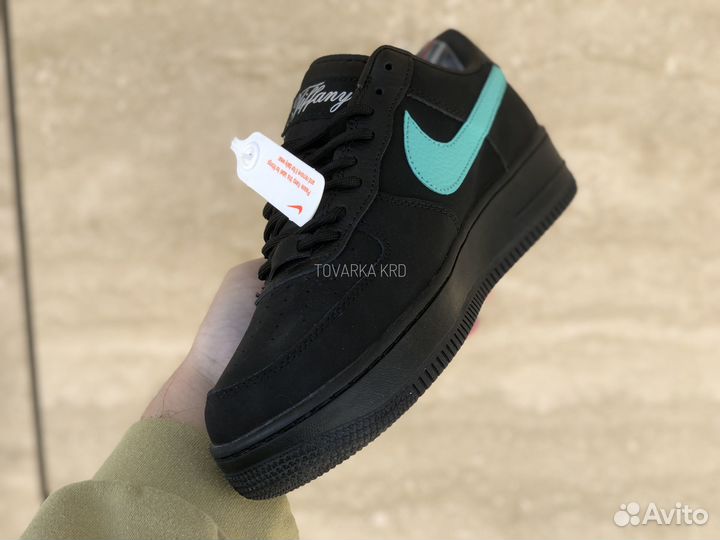 Кроссовки Nike Air Force 1 Low Tiffany Black