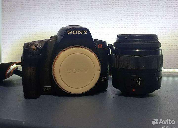 Зеркальный фотоаппарат sony