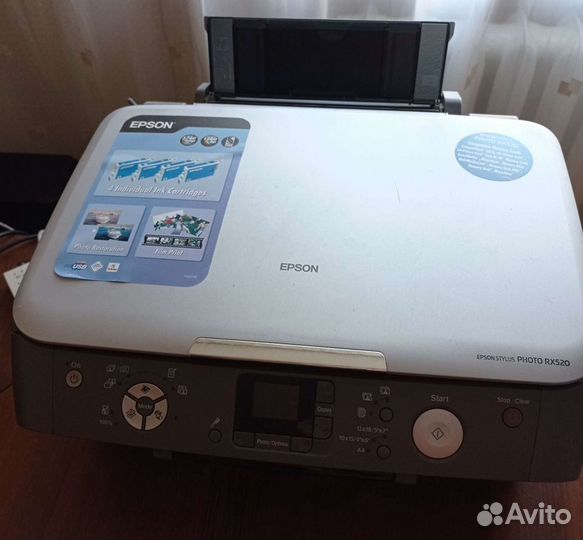 Струйный мфу epson RX520