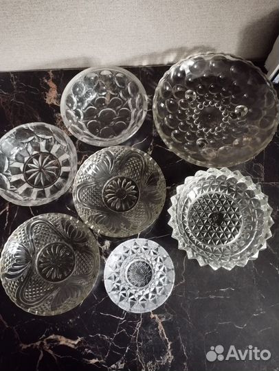 Хрустальная посуда СССР