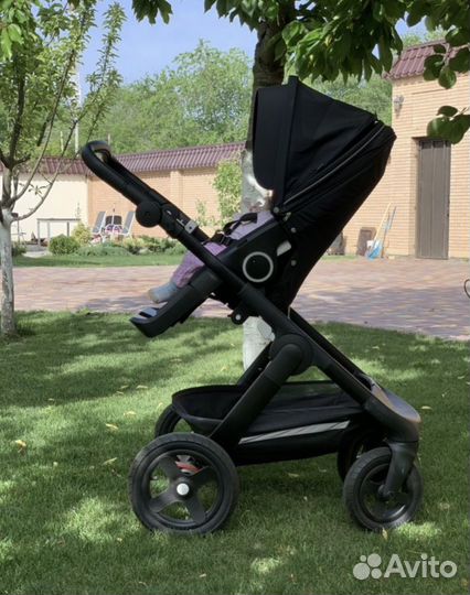 Прогулочный блок stokke trailz v6 черный