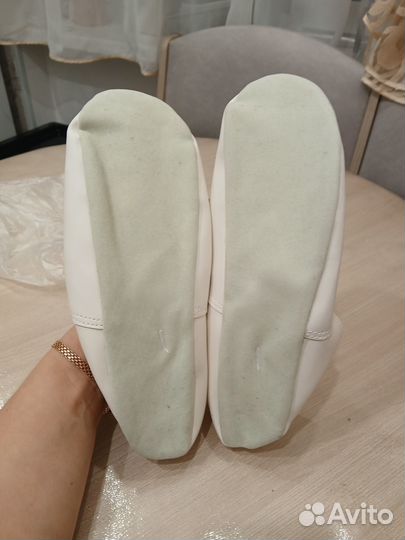 Чешки белые 38 размер