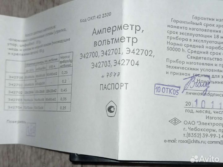 Вольтметр амперметр