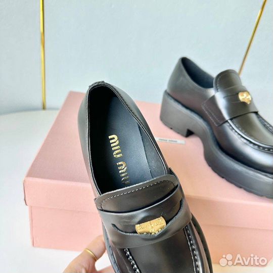 Лоферы женские Miu Miu 2024 Premium