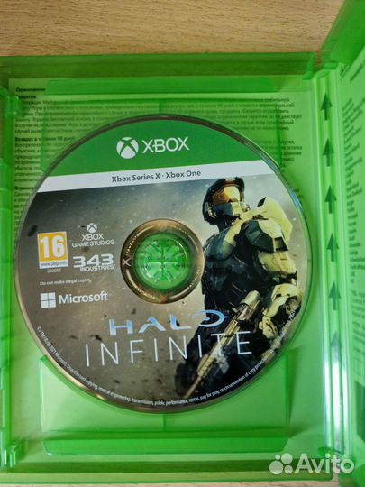 Xbox диск Halo Infinite