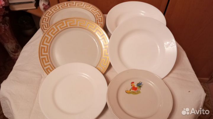 Тарелки разные, в т.ч. детские