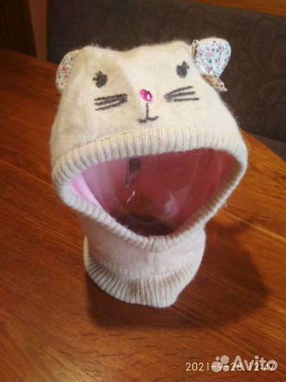 Шапки для девочки 3-5 лет