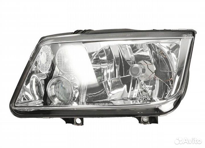 Фара левая Volkswagen Bora (c птф)