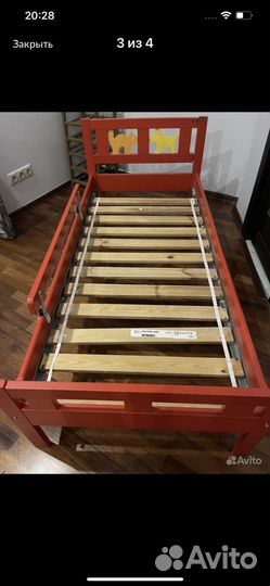 Детская кровать 160/70 хорошем состоянии