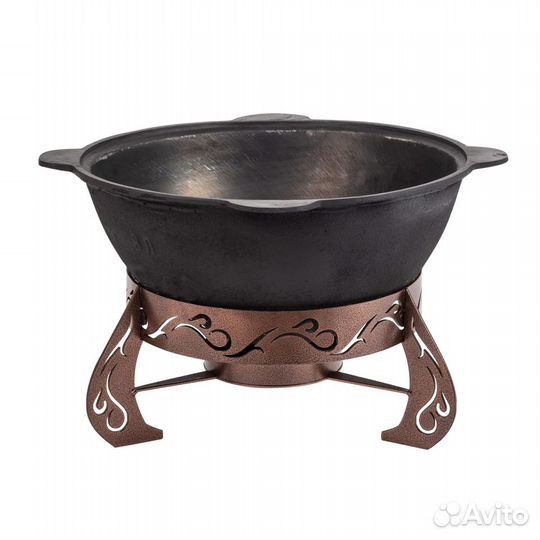 Подставка под садж \ казан с чашей для угля