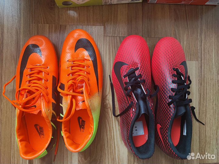 Бутсы nike 42-43 размер футбольные