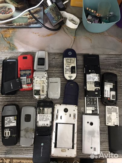Кнопочные телефоны на запчасти или восстановление