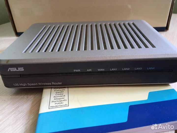 Рабочий Asus WL-520G роутер