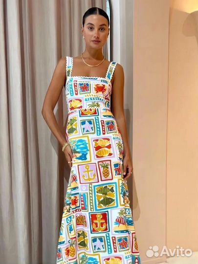 Платье летнее пляжное женское Zimmermann