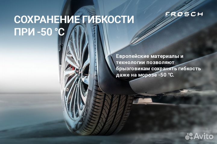 Брызговики задние для geely Coolray Sport 2020 - 2