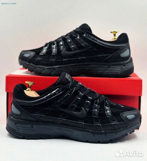 Nike P-6000: черные кроссовки для активных