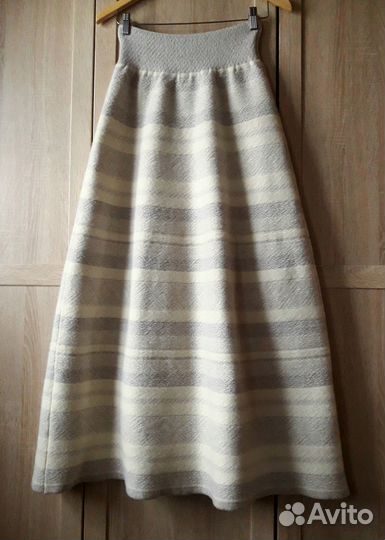 Юбка шерстяная длинная 44 46