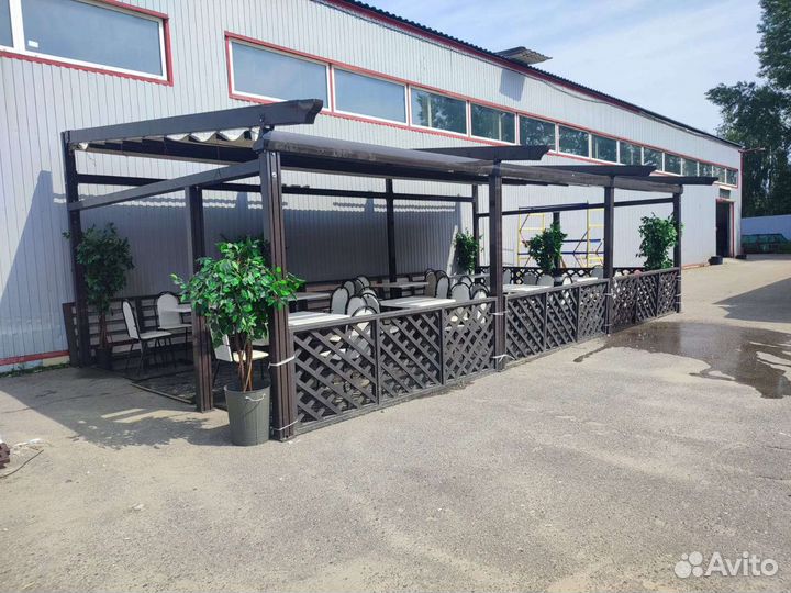 Биседка для кафе