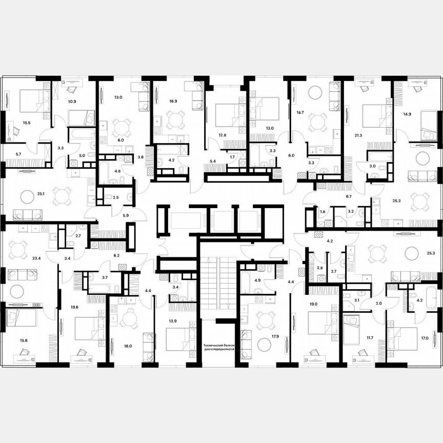 Квартира-студия, 27,6 м², 14/30 эт.