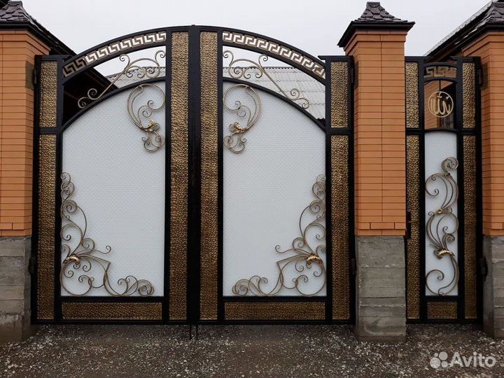 Кованные ворота