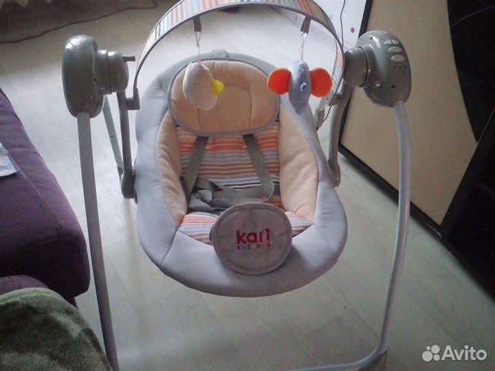 Детские электронные качели для новорожденных