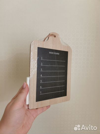 Доска для заметок с мелком