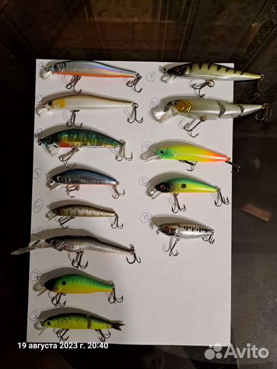 Воблеры, спининг