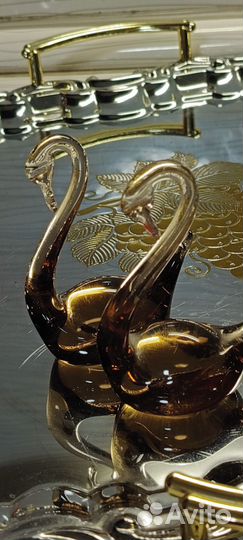 Лебедь и лебедушка. СССР. Винтаж