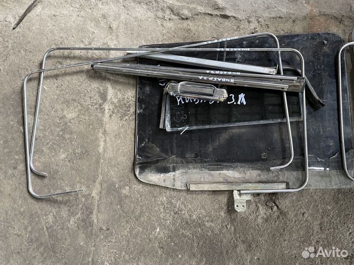 Комплект Хром Стекло ручка задней двери Нива 2131