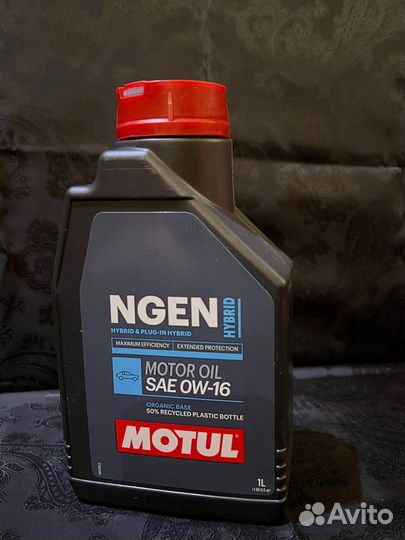 Моторное масло motul hybrid 0W-16 1л