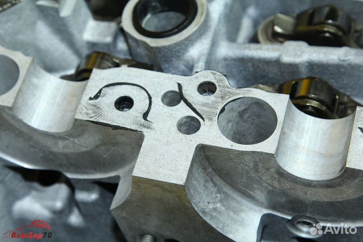 S500 W222 Головка блока цилиндров правая в сборе