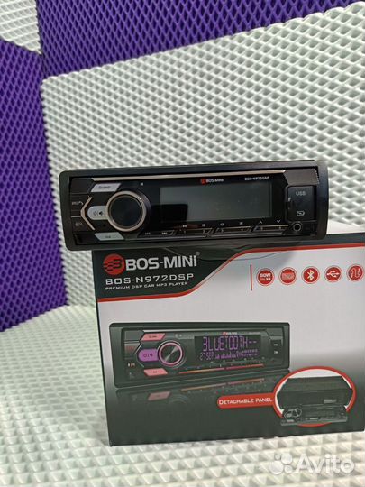 Магнитола процессорная bos mini n972