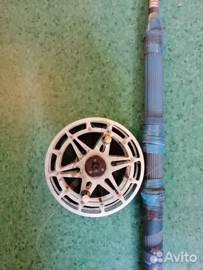 Спиннинг алюминиевый СССР