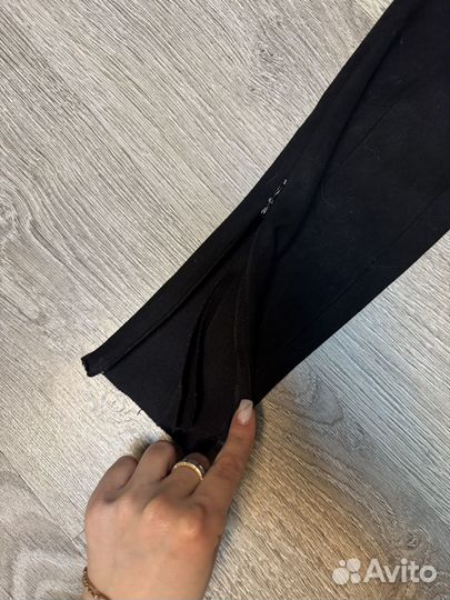 Брюки из экозамши Zara