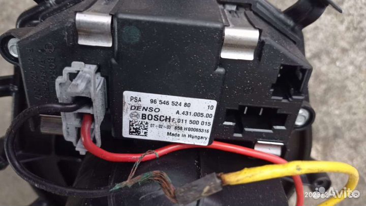 Моторчик печки Citroen C4 Grand Picasso 1 2007г