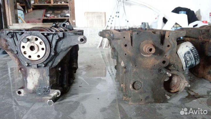 Блок двигателя ваз 124