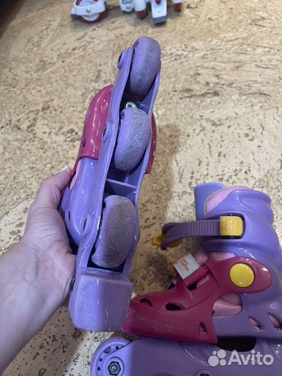 Роликовые коньки детские 23-26 размер