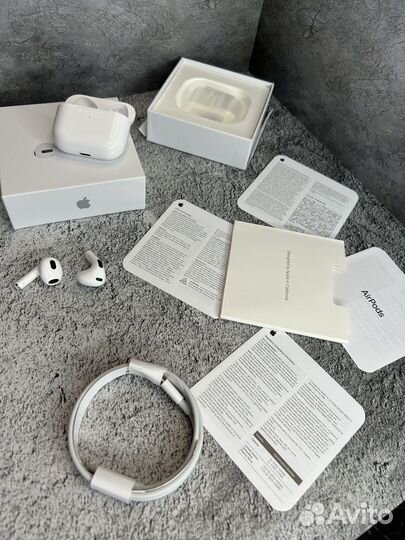 Airpods 3 LUX гарантия+чехол