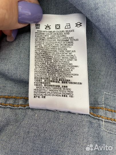 Джинсовая рубашка для мальчика