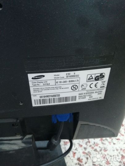 Монитор Samsung syncmaster