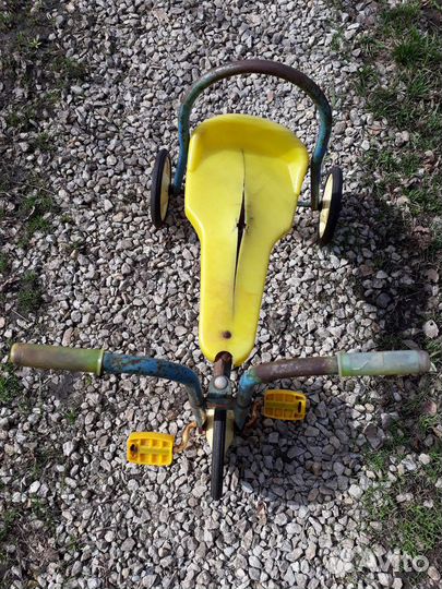 Трехколесный детский велосипед СССР