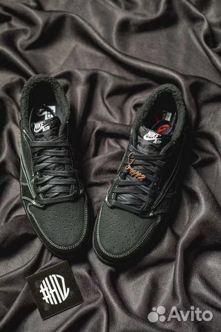 Travis Scott x Air Jordan 1 Low OG 'Black Phantom'