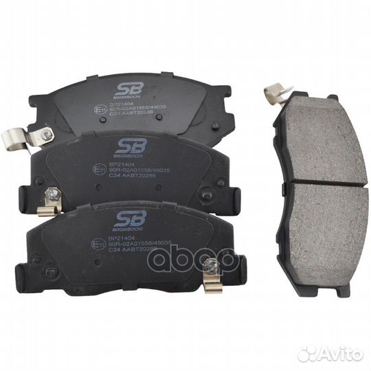 Колодки дисковые toyota Ipsum 96-03 BP21404