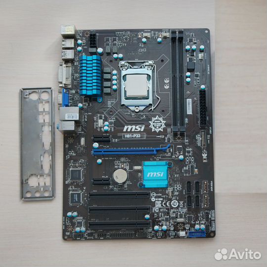 Материнская плата MSI H81 P33 ATX socket 1150