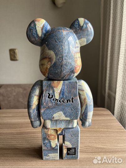 Игрушка медведь BearBrick Van Gogh