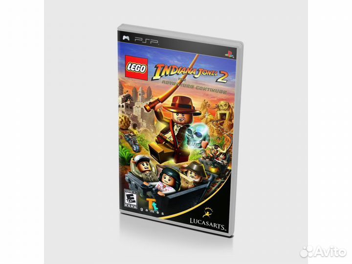 Lego Indiana Jones 2 The Adventure Continues, б/у