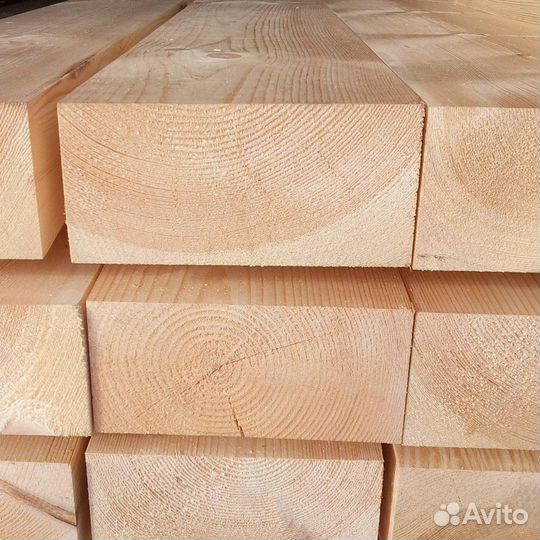 Клееный брус из лиственницы 150х200х6000 мм