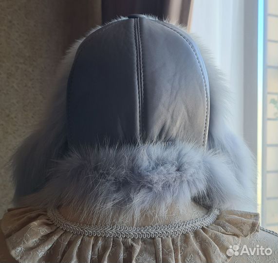 Шапка ушанка зимняя женская