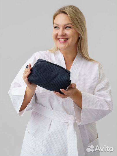 Халат банный вафельный Артикул 808 - 805