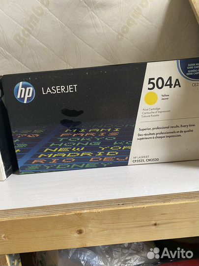 Картридж цветной hp